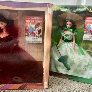 Hollywood Legends series by Mattel Scarlett O’Hara Gone With The Wind dolls